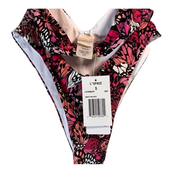 L*Space Trinity Cut Out One Piece in Wings and Things NWT - Picture 3 of 6
